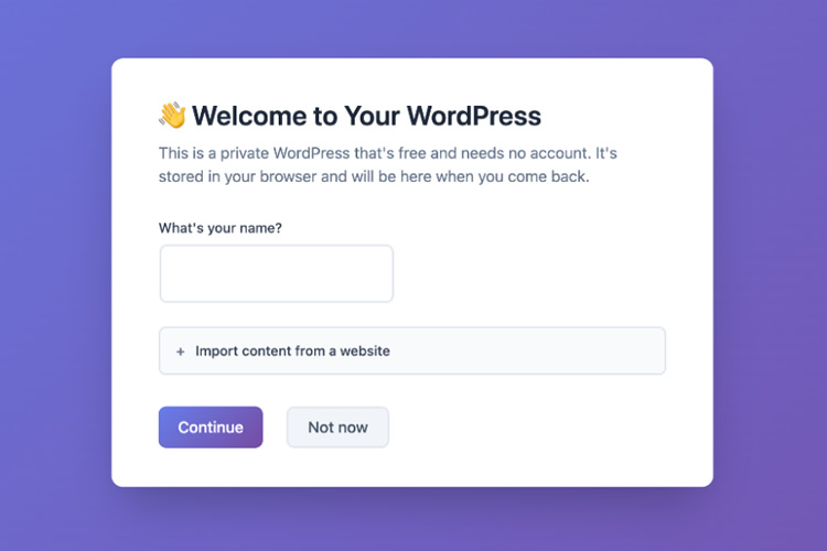 WordPress Debuts my.WordPress.net Browser AI Sandbox